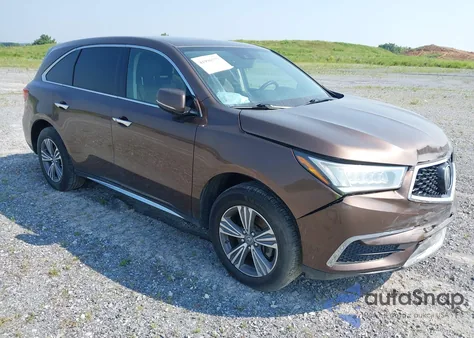 2019 Acura Mdx Standard from USA, damaged, VIN 5J8YD3H33KL002920